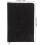 Fabric Book Cover Black Protective Sleeve Washable Cloth Material for Diary and Notebook 2