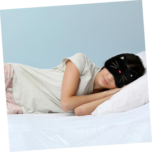 Heating Contour Eye Mask USB Heated Light Blocking Sleep Mask 1