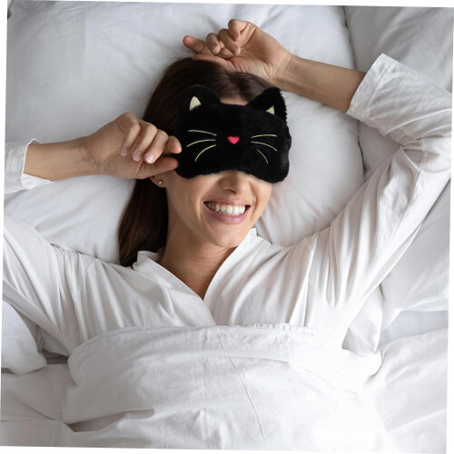 Heating Contour Eye Mask USB Heated Light Blocking Sleep Mask 2