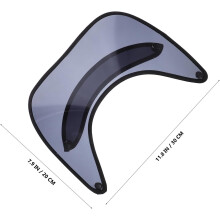 Helmet Brim Sun Shade for Hard Hat Construction Safety Breathable Mesh Neck Shield Protective Visor Cover