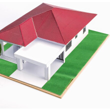 Klippbar konstgräsmatta 35x50 cm mellangrön sandbord gräsmatta modell