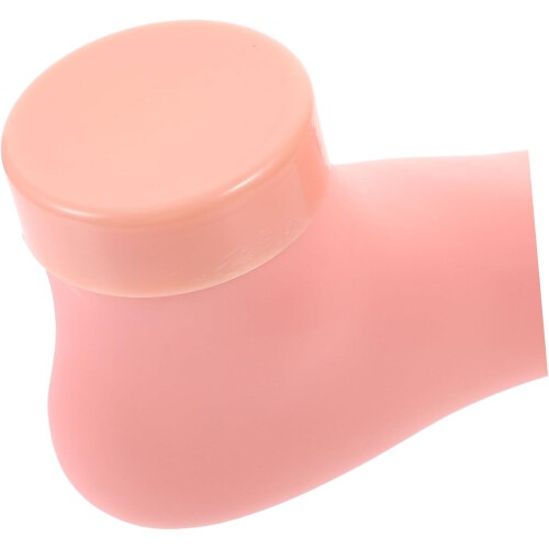 Manicure Training Tool 2pcs Fake Left Hand and Foot Models Bendable Nail Art Practice Hands 2