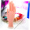 Manicure Training Tool 2pcs Fake Left Hand and Foot Models Bendable Nail Art Practice Hands 7