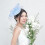 Fascia per capelli da sposa in rete, accessorio per capelli da donna per tea party e banchetti. 5