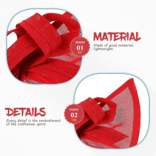 Retro Top Hat Hair Clip for Women Made of Mesh Material for Bride Fascinator Hat Hair Décor