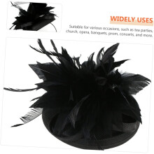 Elegante cerchietto con fiori, cappellino fascinator per donna, accessorio leggero per tea party.