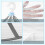 3 Tier Hanging Laundry Basket Socks Drying Net Fabric with Strong Webbing Edges Ventilation 5
