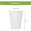 Coș de gunoi, container de gunoi, capacitate mare, material PP alb, ușor de curățat, ecologic 2