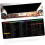 Πατάκι γραφείου Mouse Pad 300x900x3mm Αντιολισθητικό πληκτρολόγιο συντομεύσεων αγγλικών 3