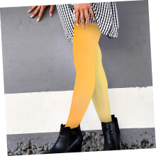 Doppelfarbige AB-Strumpfhosen für Damen, asymmetrisches Design (links/rechts)