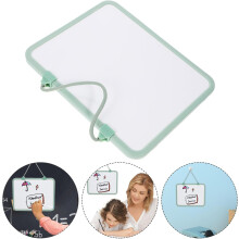 Magnetische, trocken abwischbare kleine Whiteboard-Tafel 17 x 21,3 cm, doppelseitig, zum Aufhängen