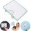 Magnetisch whiteboard (17 x 21,3 cm), dubbelzijdig ophangbaar 1