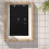 Organizer da appendere in feltro nero con design elegante per gioielli e accessori leggeri per la casa. 4