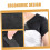 Heated Shoulder Stabilizer Brace for Muscle Tears with Adjustable USB Heating Pad 8