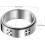 1pc Creative Man Ring Elegant Titanium Steel Finger Accessory with Rotating Dice 2