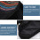 Banjo Shoulder Bag Four Strings Banjo Container Musical Instrument Storage Pouch Ethnic Style Pattern 1