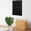 Organizer da appendere in feltro nero con design elegante per gioielli e accessori leggeri per la casa. 6
