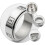 1pc Creative Man Ring Elegant Titanium Steel Finger Accessory with Rotating Dice 4