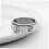 1pc Creative Man Ring Elegant Titanium Steel Finger Accessory with Rotating Dice 7