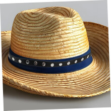 Selbstgemachtes Hutband für Damen und Herren, strapazierfähiger Cowboyhutriemen