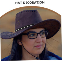 DIY λουράκι καπέλου για άνδρες και γυναίκες, ανθεκτικό λουράκι καπέλου καουμπόη