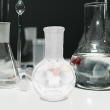 Glaskolben für Labor- und Wissenschaftsexperimente, geeignet für den Einsatz im Chemielabor