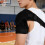 Adjustable Shoulder Support Brace with Compression Neoprene Sleeve and Chest Strap 1