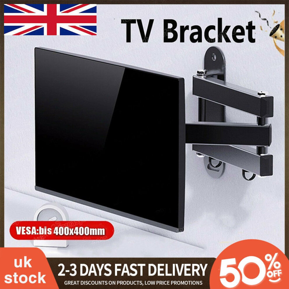 Wall Bracket Mount 26-55 Swivel Tilt Full Motion For Led Plasma Television Tv
