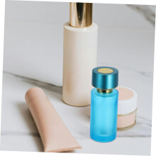 Butelka podróżna z rozpylaczem szklanym do perfum z nakrętką rozpylającą, przenośny pojemnik podróżny ze sprayem do stosowania w kosmetykach