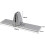 Divider Clip Partition Support Clip for Table Desk Extended Flat Base Aluminum Alloy Baffle Clamp 7