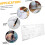 Geometric Stencil Drafting Ruler Plastic Drafting Tool Architectural Supplies 6