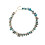 Contemporary Beaded Layering Necklace Irregular-blue ling gray 1