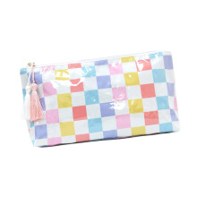 Transparant gecoate make-uptas Grote-regenboogkleuren