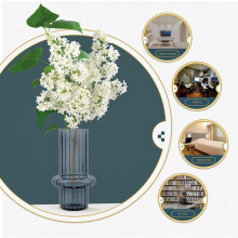 Vase für florale Glasarrangements, hohes Borosilikatglas, kreatives, elegantes Design, praktisch