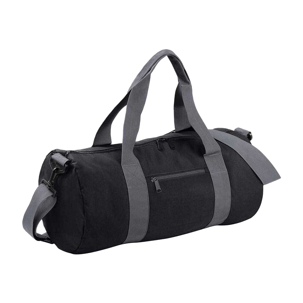 Bagbase (One Size, Black/Grey) Original Duffle Bag