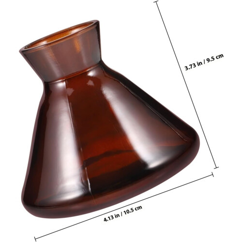 Empty Reed Diffuser Bottle Refillable Diffuser Bottle 220ml Glass Wide Mouth Design Even Distribution 1