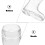 Creative Boots Shaped Drinking Glass 580ml Thick Bottom Heat Resistant Glass Cup 7