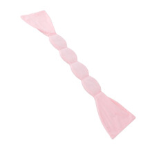 Gewichtetes Augenkissen - Rosa, Samt, verstellbar