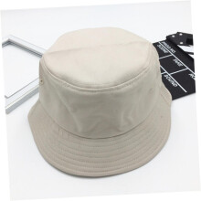 Sonnenhut mit UV-Schutz für Damen und Herren, beige, mit Sonnenschutz, ideal für Strand und Wanderungen im Freien.