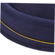 Vlnená čiapka letušky pre cosplay kostým letušky