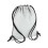 BagBase (One Size, Silver Reflective) BagBase Unisex Reflective Gymsac 1