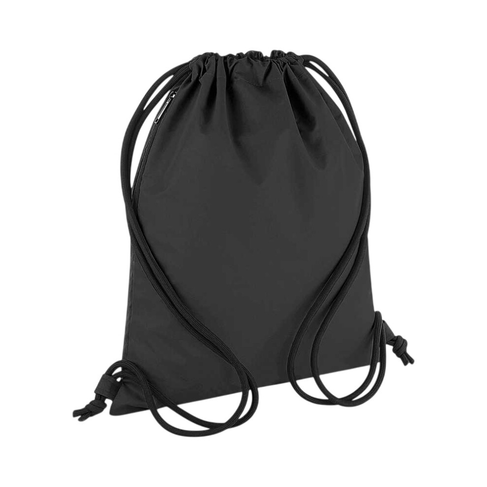 Bagbase Unisex Reflective Gymsac - Black Reflective - Image 2