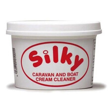 Silky Cream Caravan Cleaner Polish Non Abrasive 480ml Motorhome Boat SILK01