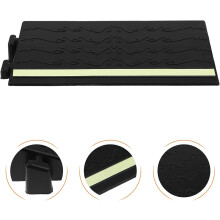 Fluoreszierende Rampenmatte für Türschweller zum Erklimmen von Innenräumen, Garage, Terrasse und Flur