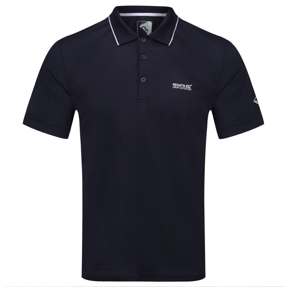 Regatta (S, Navy) Mens Maverick V Active Polo Shirt Blue,Multicoloured