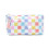 Clear Makeup Pouch Waterproof Coated Cosmetic-rainbow colors 1