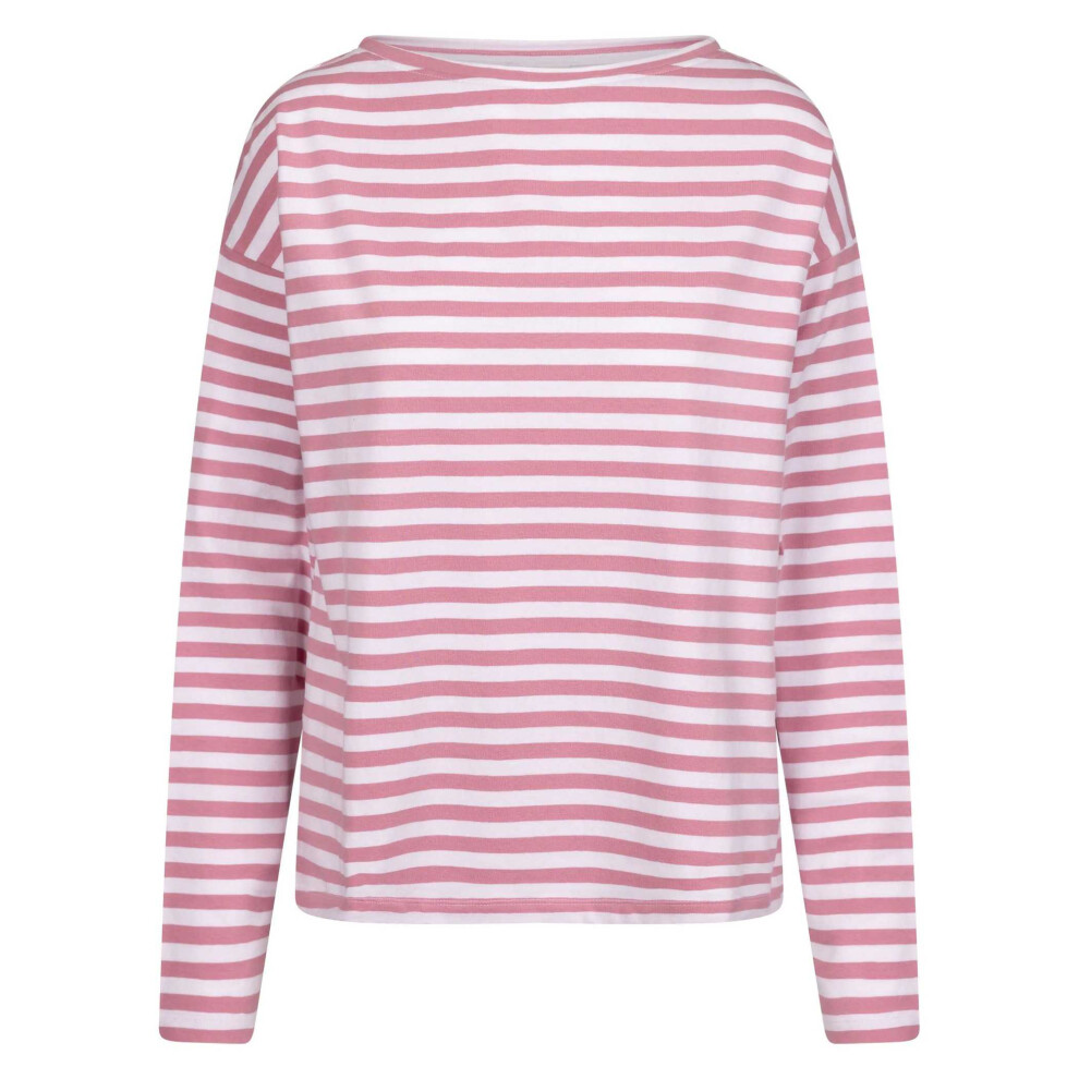 Trespass (L, Pink Haze) Womens/Ladies Thelma Striped Top
