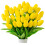 Umělé tulipány Real Touch – 30 kytic vícebarevné 1