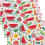 Wassermelonen-Platzsets, 4er-Set, 45,7 x 30,5 cm 1