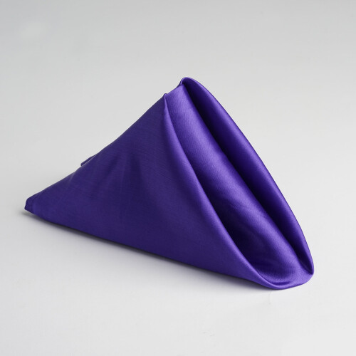 5 lila satinservetter 20 tum